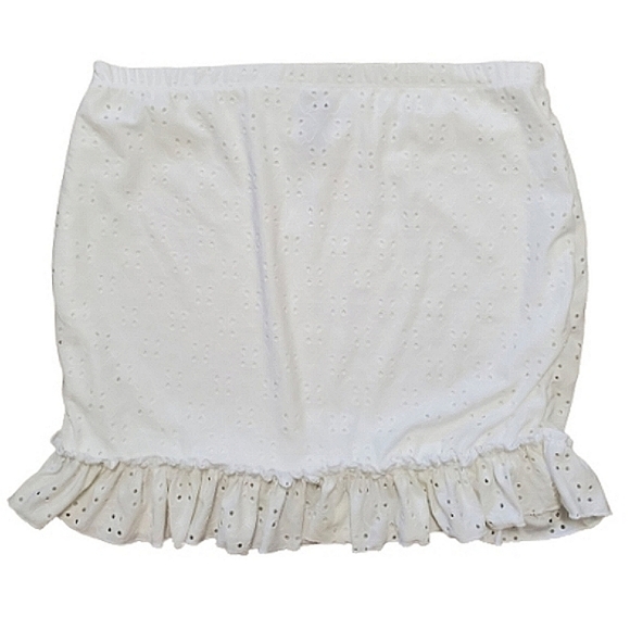 FLIRTY ☆ WHITE EYELET ☆  2-Piece SKIRT SET ☆ NWT - Picture 5 of 8